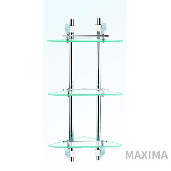 MA018381 Triple corner glass shelf